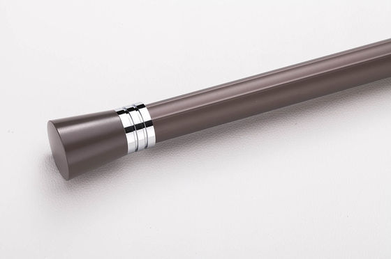良い価格 aluminum material extra thick strong bearing curtain rod for heavy curtains with aluminum finals オンライン