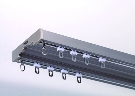 良い価格 Suspended Ceiling Double Curtain Track Exterior Aluminum Curtain Track オンライン