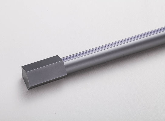 良い価格 Curtain Rod Simple White Black Silent Aluminum Alloy Roman Rod Single Rod Curtain Fitting Track オンライン