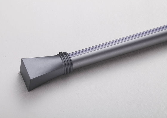 良い価格 Thickened aluminum alloy curtain pole octagonal Roman bar track double bar top mounting side mounting ring plug bracket オンライン