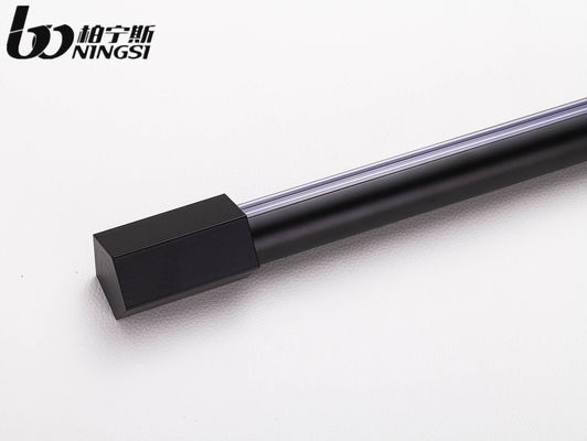 良い価格 黒い色0.6mmの厚さ19mmのカーテン ポーランド人は正方形の形を終える オンライン