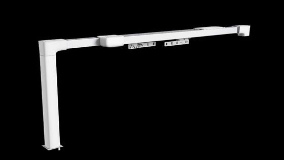良い価格 白い色の拡張可能な0.6m/Sスマートなカーテン トラック6mカーテン柵はモーターを備えた オンライン